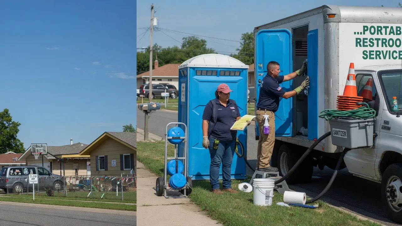 Portable Toilet Rental near me